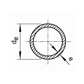 Труба э/с 25х2.5, зерк.