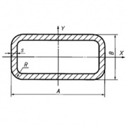 Труба проф. 40х20х2.0 Россия